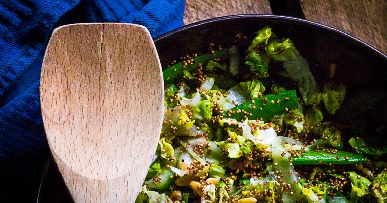 Zomerse salade met peultjes en gepofte quinoa – BBQ Sides