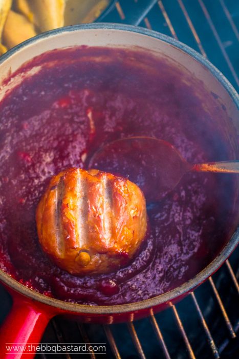 Pittige Veenbessen BBQ Saus