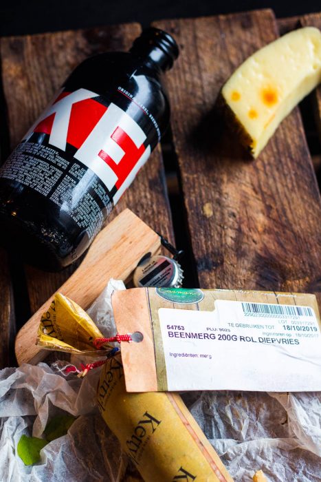 Beenmerg pizza met kerel original