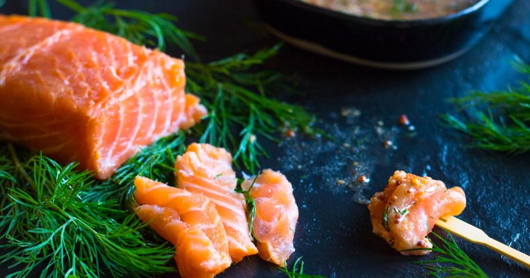 Smoky Miso Zalm – koudgerookte zalm in miso en gin