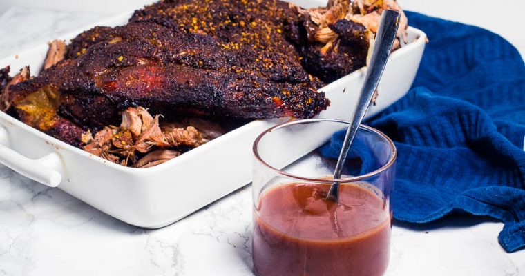 Fuerza Azteca Saus met Iberico Pulled Pork